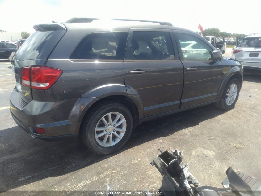 2017 DODGE JOURNEY SXT - 3C4PDCBG9HT533834