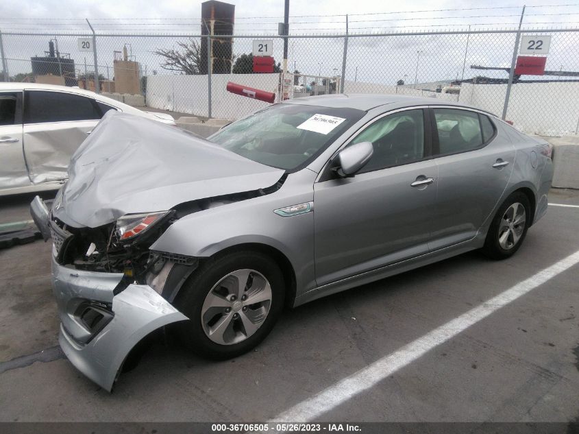 2015 KIA OPTIMA HYBRID - KNAGM4AD0F5080792