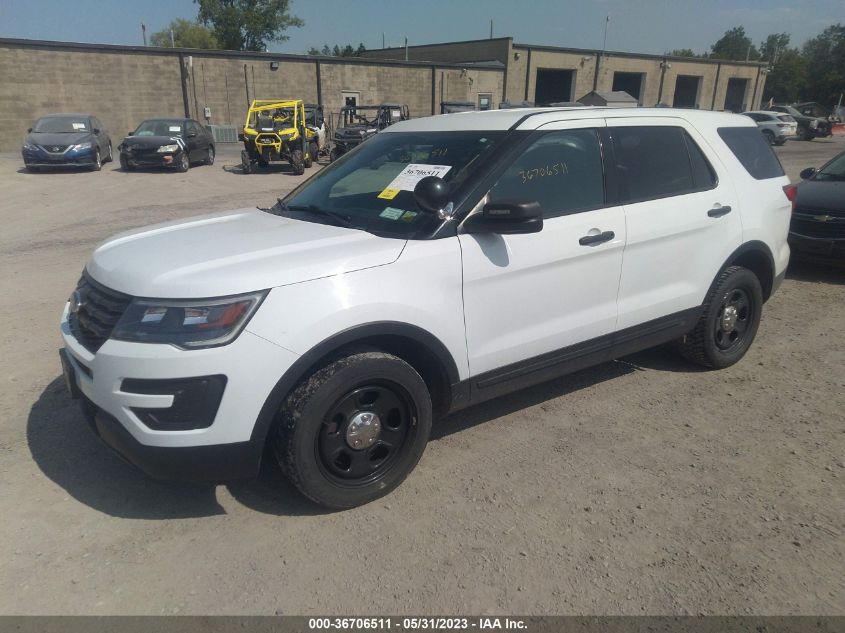 2019 FORD POLICE INTERCEPTOR 1FM5K8ARXKGB44110
