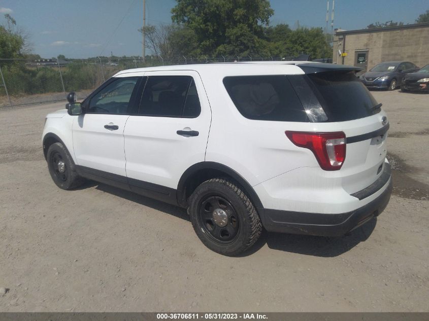 2019 FORD POLICE INTERCEPTOR 1FM5K8ARXKGB44110