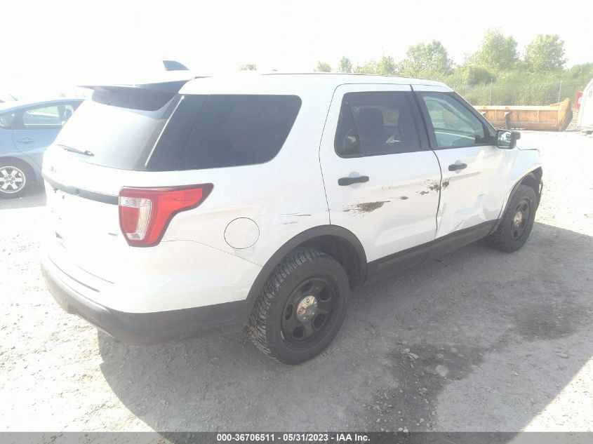 2019 FORD POLICE INTERCEPTOR 1FM5K8ARXKGB44110