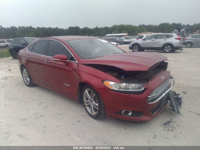 2015 FORD FUSION TITANIUM HYBRID - 3FA6P0RU1FR206499