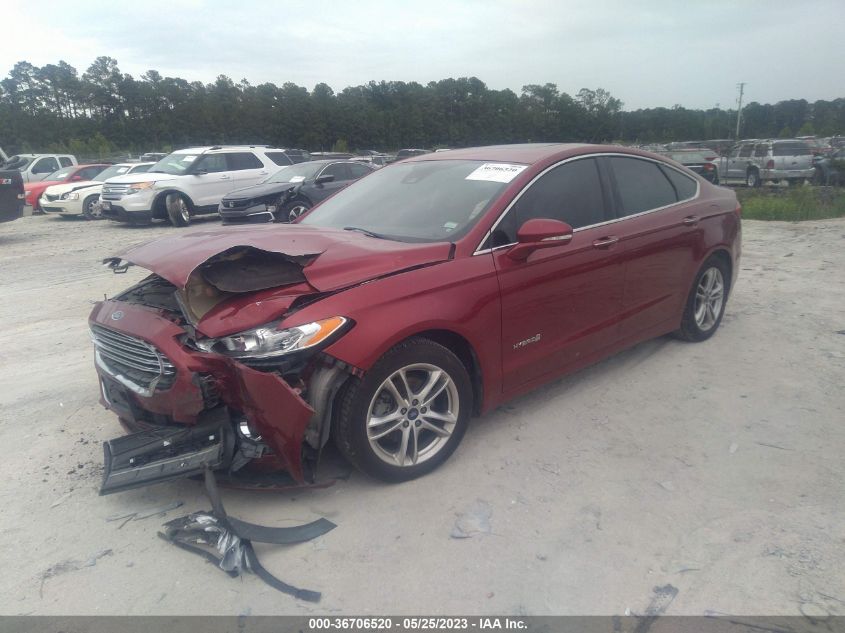 2015 FORD FUSION TITANIUM HYBRID - 3FA6P0RU1FR206499