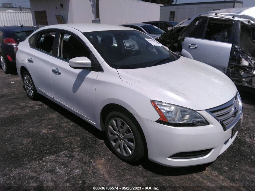 2014 NISSAN SENTRA S - 3N1AB7AP9EY341951