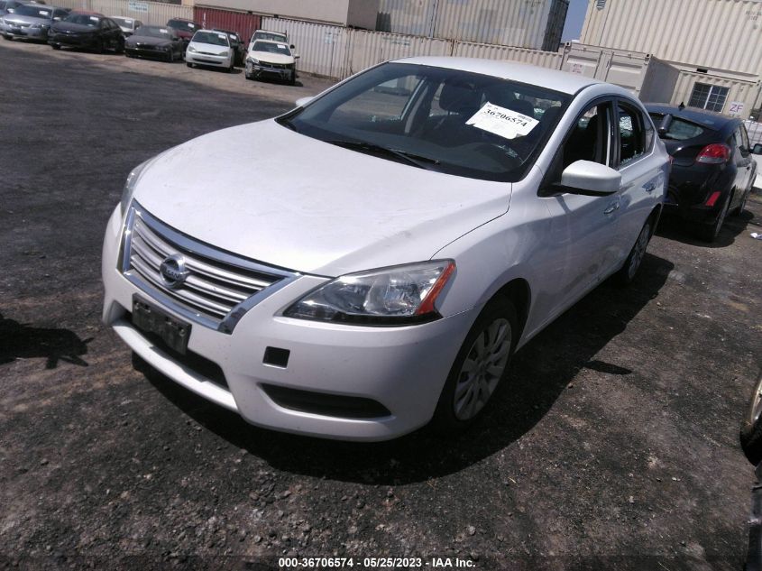 2014 NISSAN SENTRA S - 3N1AB7AP9EY341951