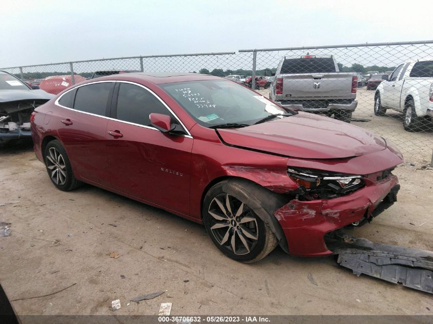 2018 CHEVROLET MALIBU LT - 1G1ZD5ST7JF281981