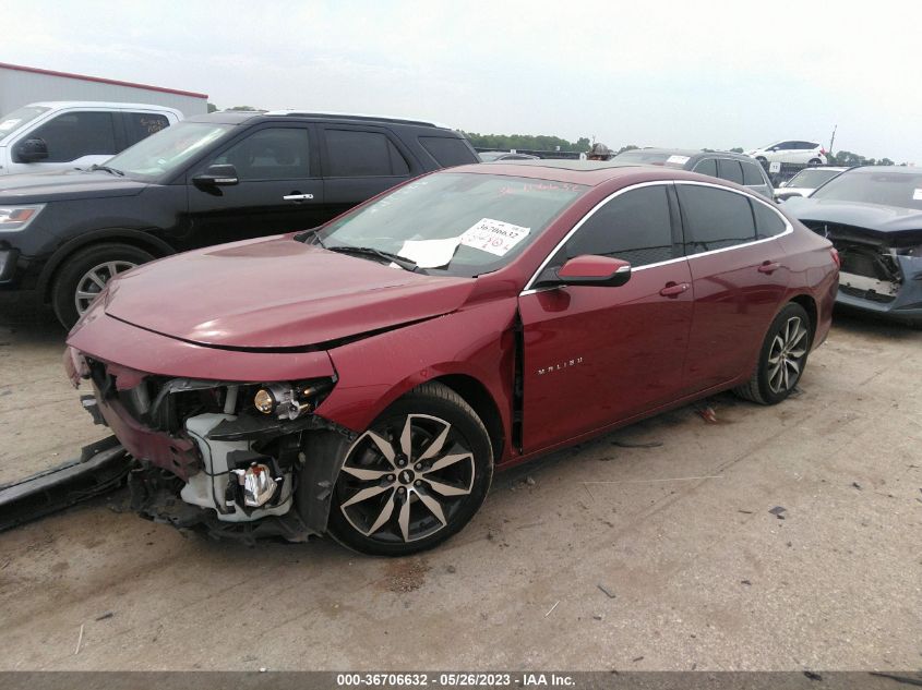 2018 CHEVROLET MALIBU LT - 1G1ZD5ST7JF281981
