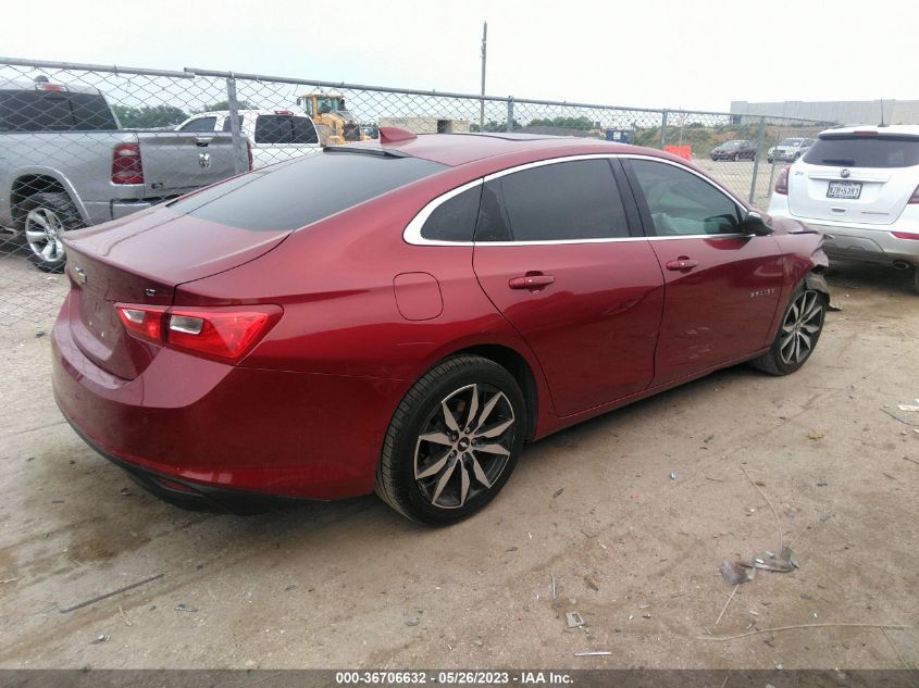 2018 CHEVROLET MALIBU LT - 1G1ZD5ST7JF281981