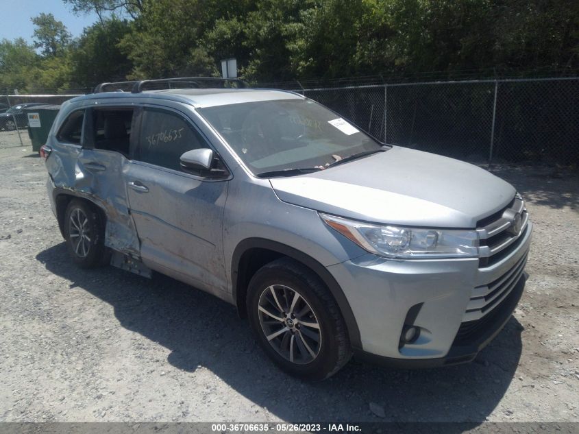 2017 TOYOTA HIGHLANDER XLE/SE - 5TDJZRFH4HS376768