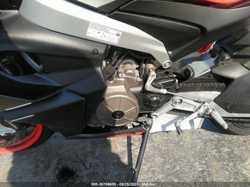 2022 APRILIA RS 660 ZD4KSUG05NS000575