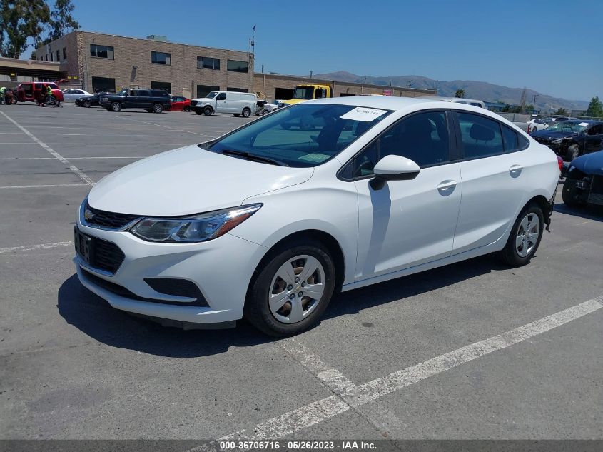 2017 CHEVROLET CRUZE LS - 1G1BC5SM7H7232958