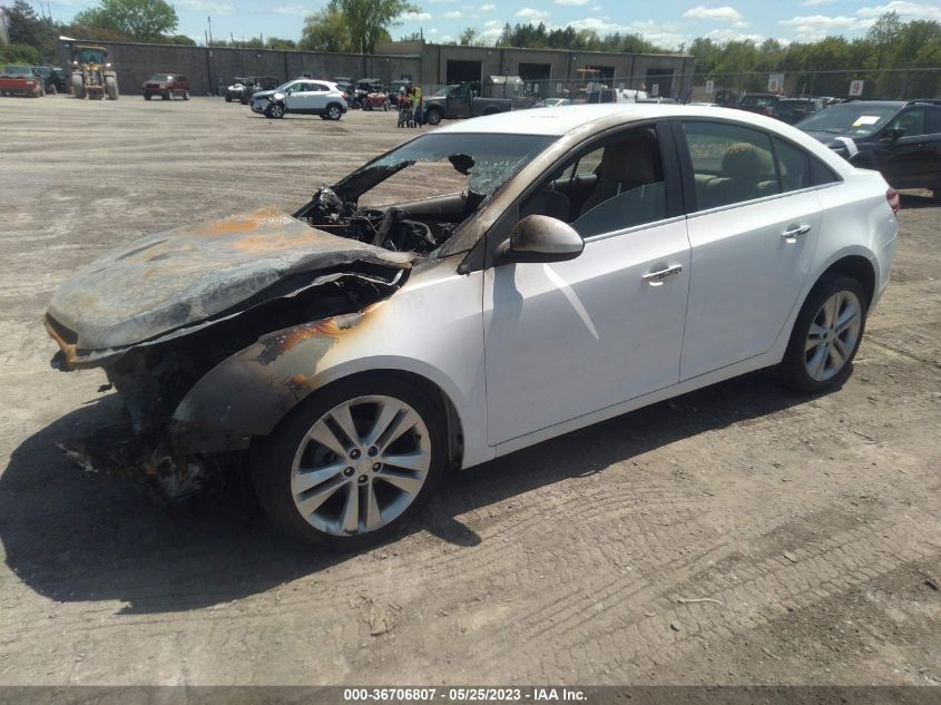 2014 CHEVROLET CRUZE LTZ - 1G1PG5SB8E7311950