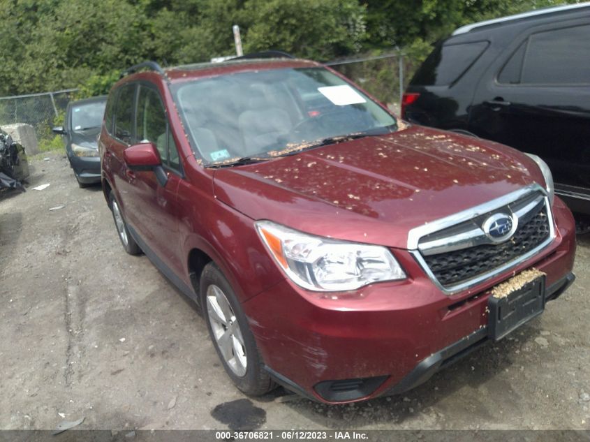 2015 SUBARU FORESTER 2.5I PREMIUM - JF2SJADC8FH557377