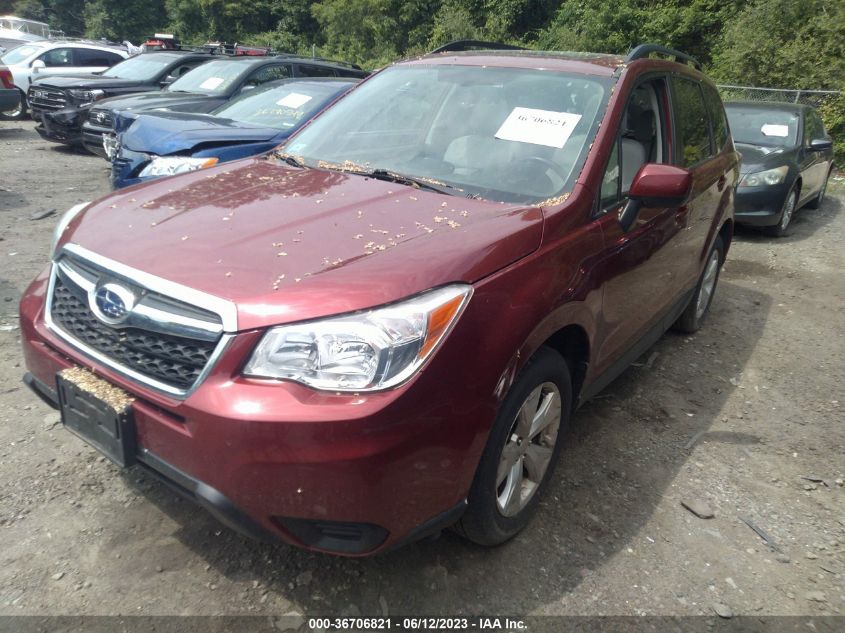 2015 SUBARU FORESTER 2.5I PREMIUM - JF2SJADC8FH557377
