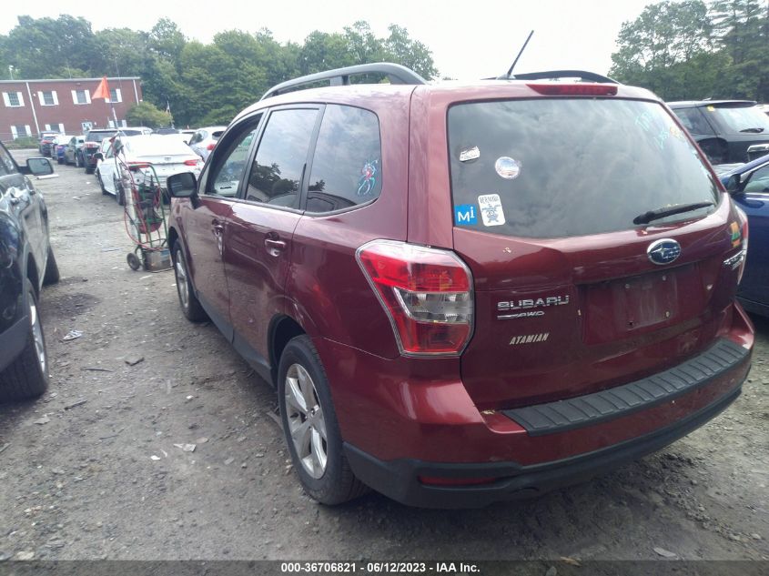 2015 SUBARU FORESTER 2.5I PREMIUM - JF2SJADC8FH557377