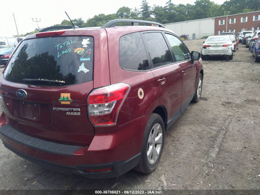 2015 SUBARU FORESTER 2.5I PREMIUM - JF2SJADC8FH557377