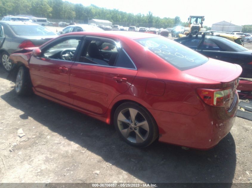 2014 TOYOTA CAMRY L/LE/XLE/SE/SE SPORT - 4T1BF1FK3EU741101
