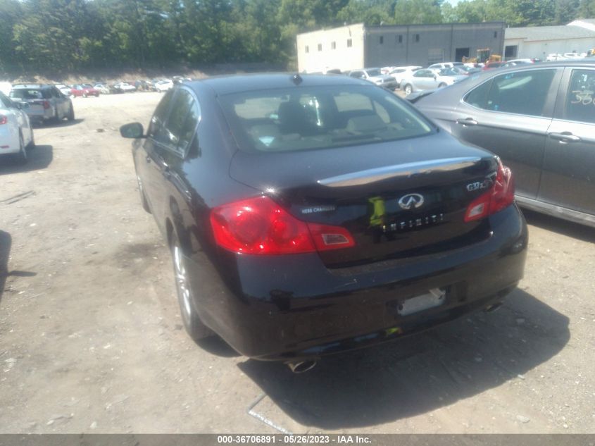 2013 INFINITI G37 SEDAN X - JN1CV6ARXDM761795