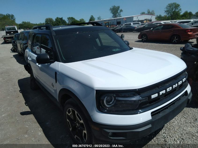2022 FORD BRONCO SPORT OUTER BANKS - 3FMCR9C67NRD30759