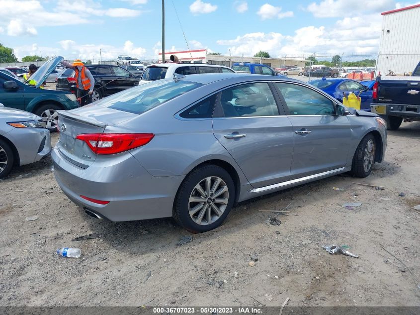 2016 HYUNDAI SONATA 2.4L LIMITED - 5NPE34AF3GH306095