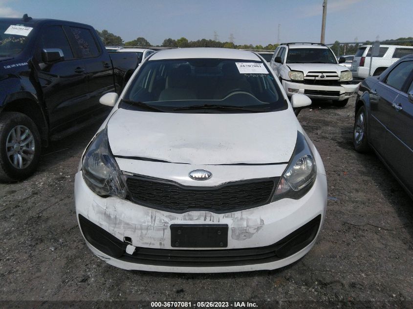 2013 KIA RIO LX - KNADM4A37D6275810