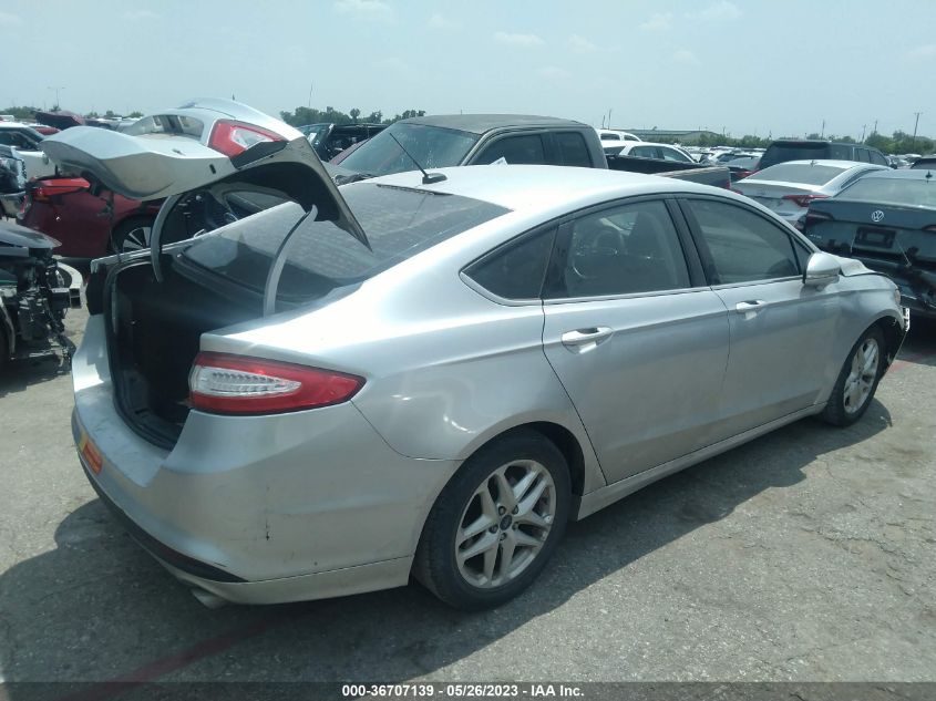 2014 FORD FUSION SE - 3FA6P0H75ER184260