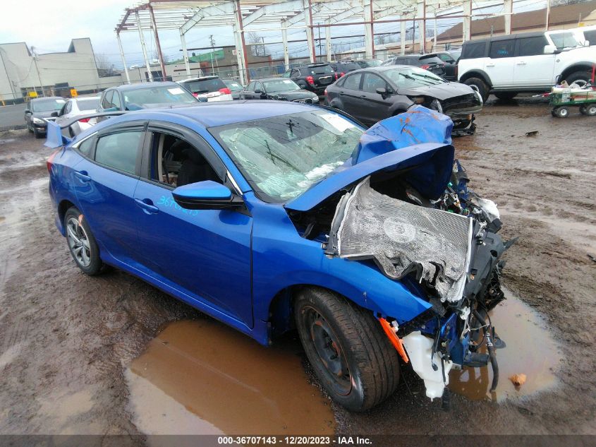 2HGFC2F66KH531518 HONDA CIVIC SEDAN LX 2019