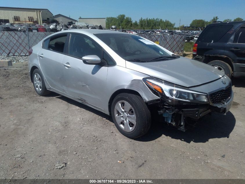 2017 KIA FORTE LX - 3KPFK4A74HE065105