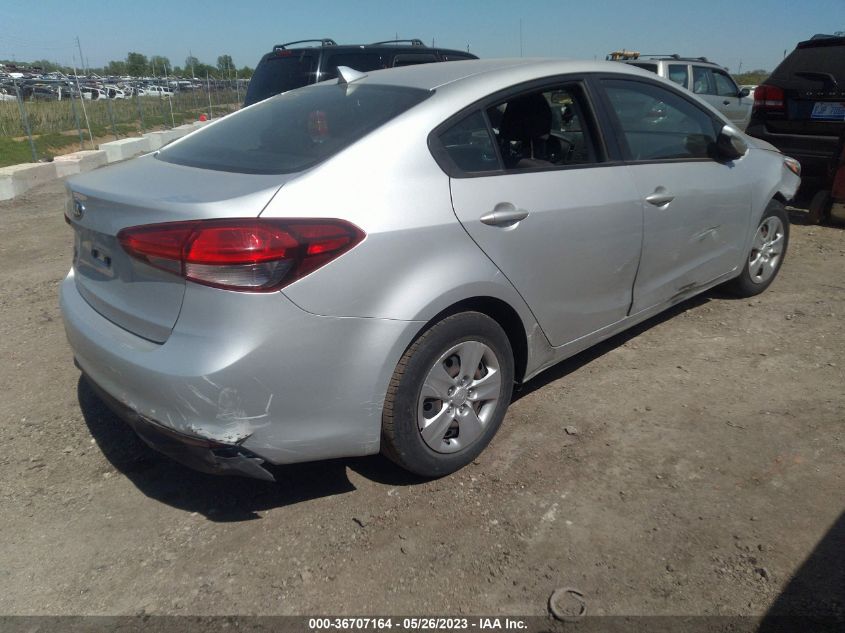 2017 KIA FORTE LX - 3KPFK4A74HE065105
