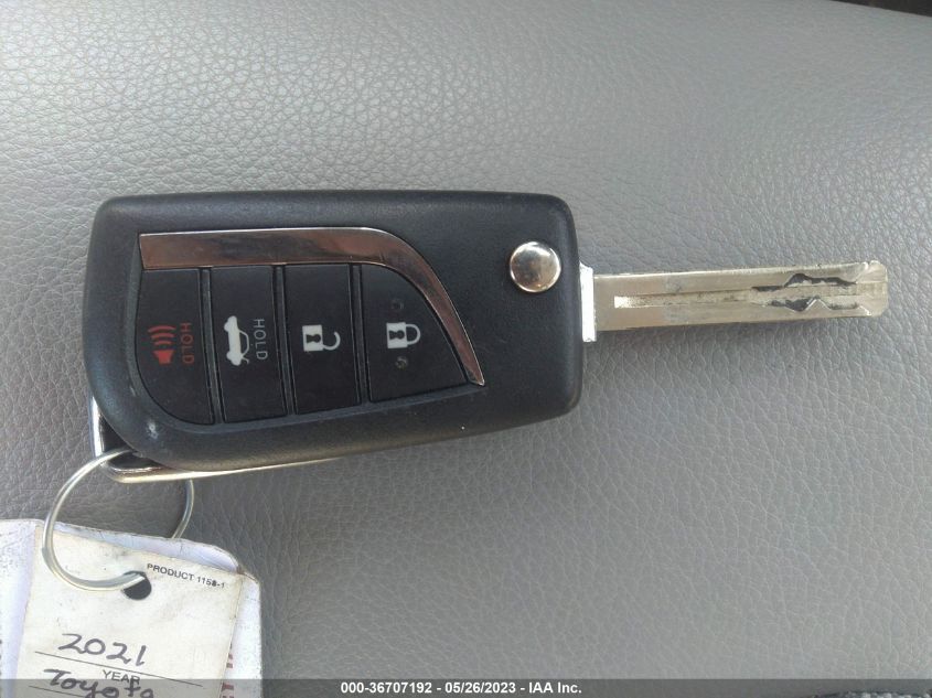 2021 TOYOTA CAMRY SE - 4T1G11BK9MU026414