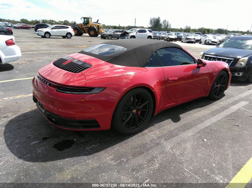 2020 PORSCHE 911 CARRERA S/CARRERA 4S - WP0CB2A91LS264711