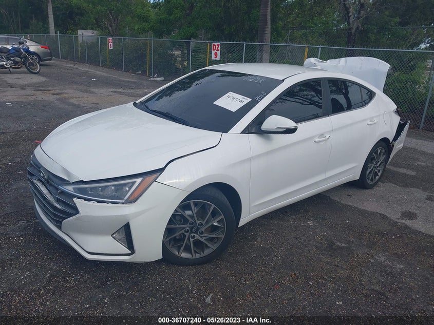 VIN 5NPD84LF2LH575919 2020 HYUNDAI ELANTRA LIMITED