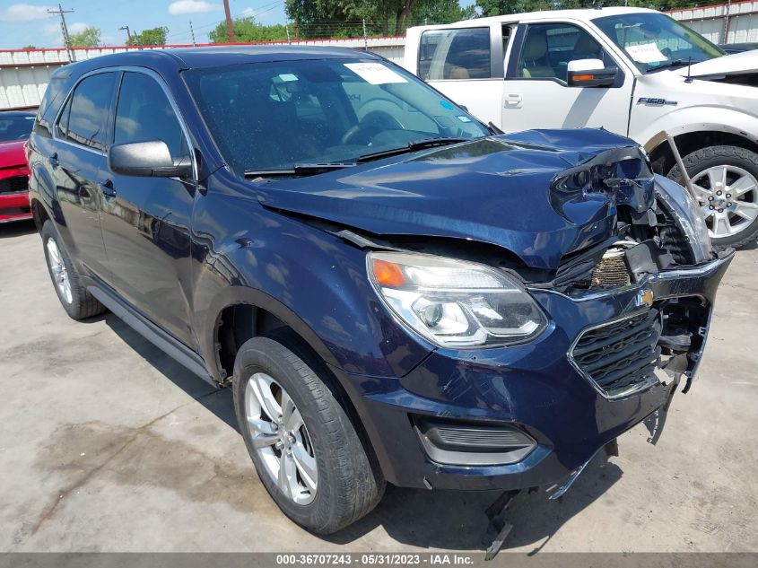 2016 CHEVROLET EQUINOX LS - 2GNALBEK5G1164769