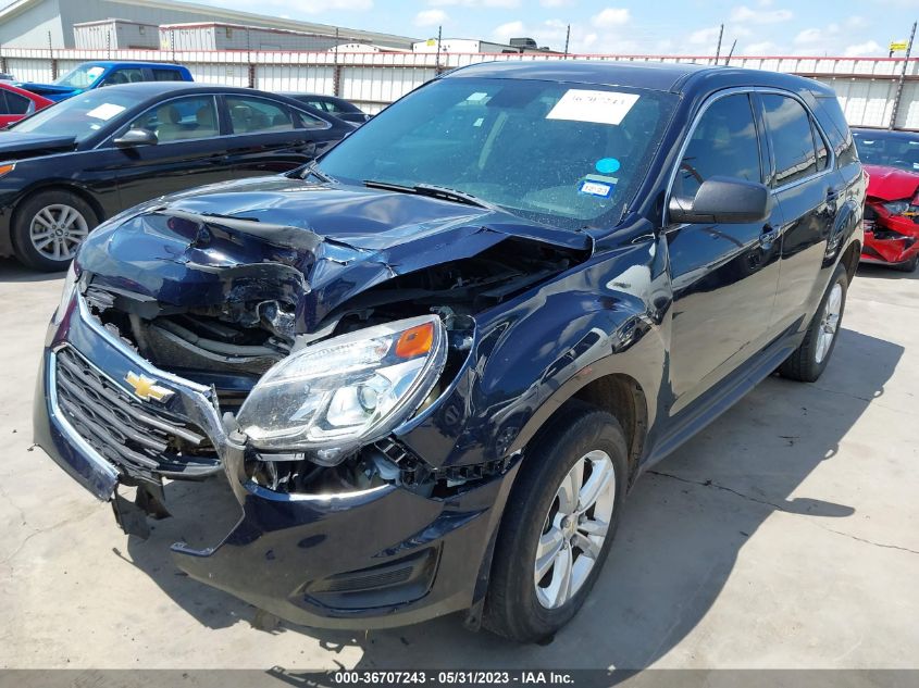 2016 CHEVROLET EQUINOX LS - 2GNALBEK5G1164769