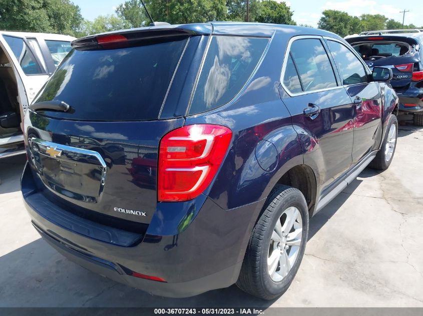 2016 CHEVROLET EQUINOX LS - 2GNALBEK5G1164769