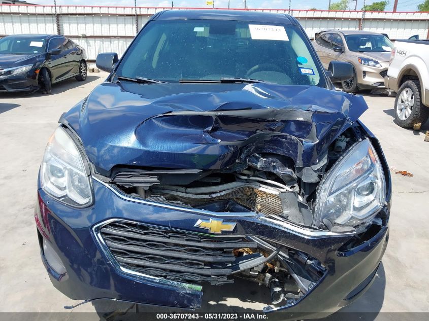 2016 CHEVROLET EQUINOX LS - 2GNALBEK5G1164769
