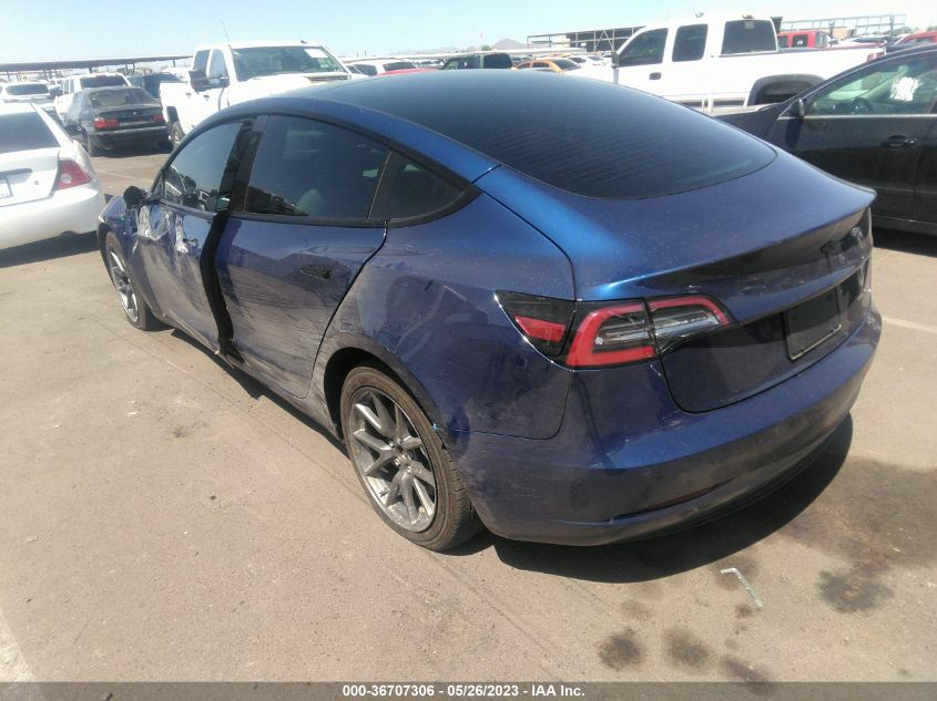 2021 TESLA MODEL 3 LONG RANGE - 5YJ3E1EB5MF000971