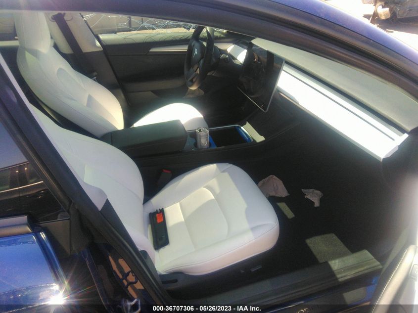 2021 TESLA MODEL 3 LONG RANGE - 5YJ3E1EB5MF000971