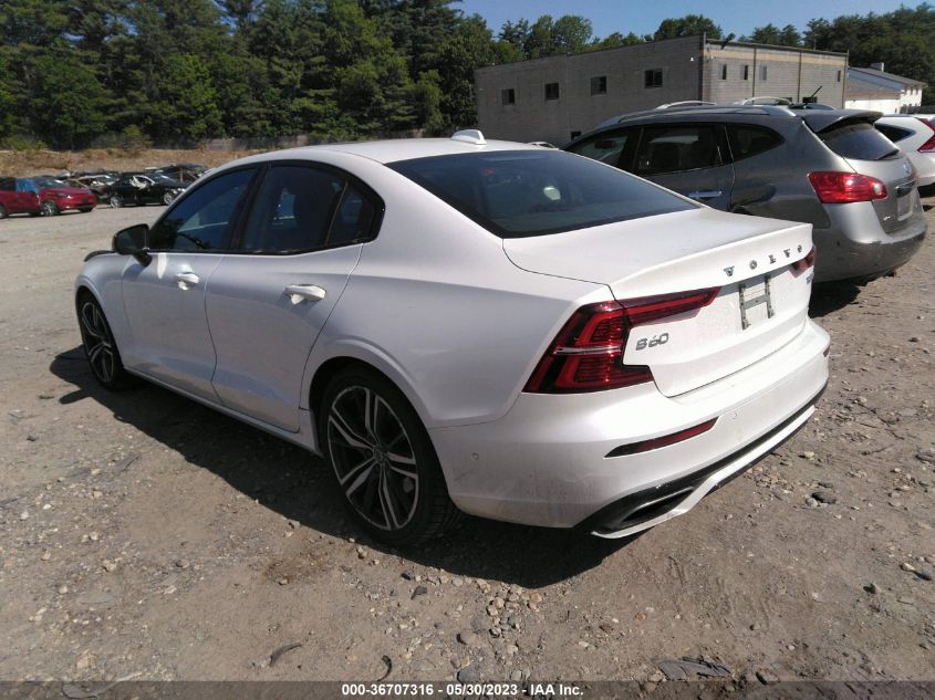 2020 VOLVO S60 R-DESIGN - 7JRA22TM8LG033169