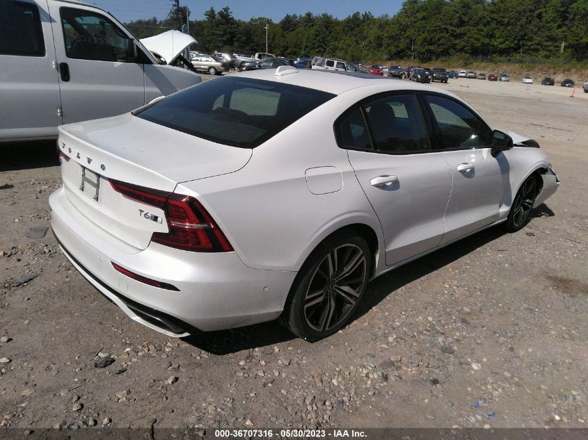 2020 VOLVO S60 R-DESIGN - 7JRA22TM8LG033169