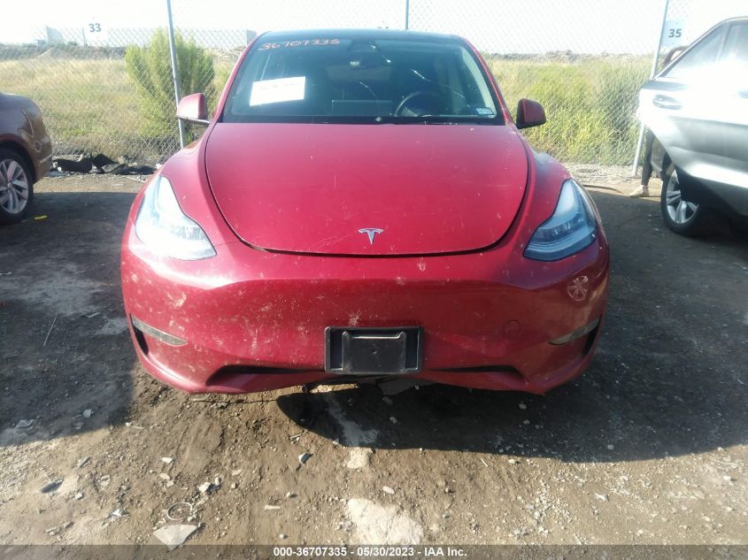 2021 TESLA MODEL Y LONG RANGE - 5YJYGAEE9MF143528