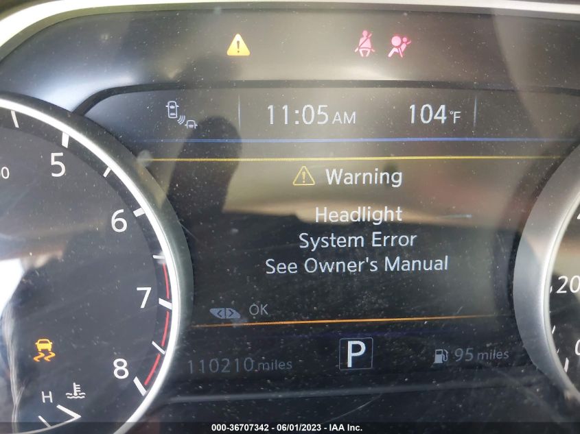 2015 NISSAN MURANO PLATINUM - 5N1AZ2MGXFN205541