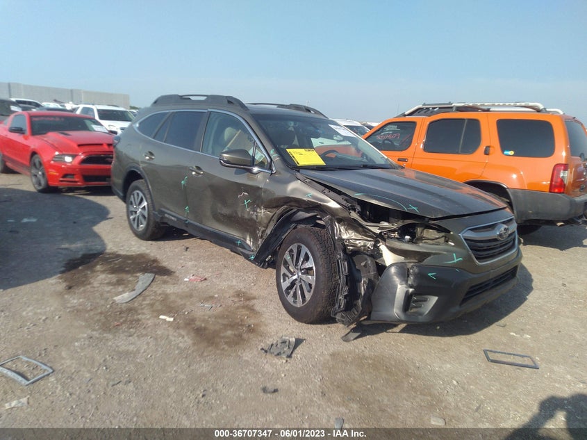 VIN 4S4BTAFC9M3170512 2021 SUBARU OUTBACK PREMIUM
