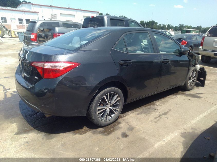 2017 TOYOTA COROLLA L/LE/XLE/SE - 2T1BURHE7HC882013