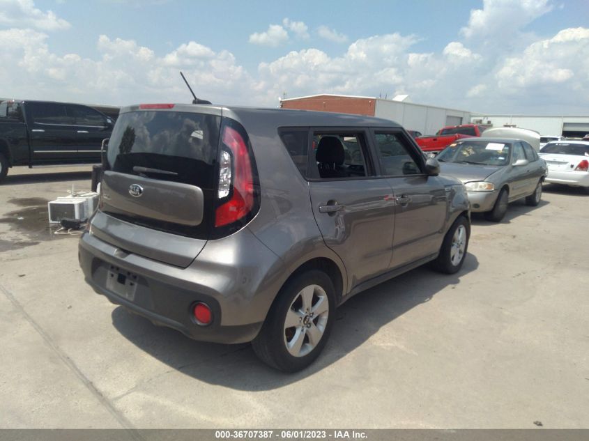2018 KIA SOUL BASE - KNDJN2A20J7604769