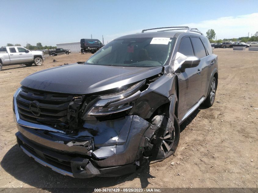 2022 NISSAN PATHFINDER PLATINUM - 5N1DR3DK0NC210197