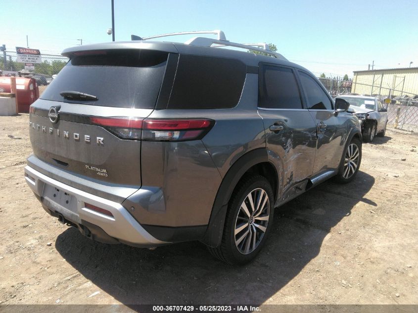 2022 NISSAN PATHFINDER PLATINUM - 5N1DR3DK0NC210197