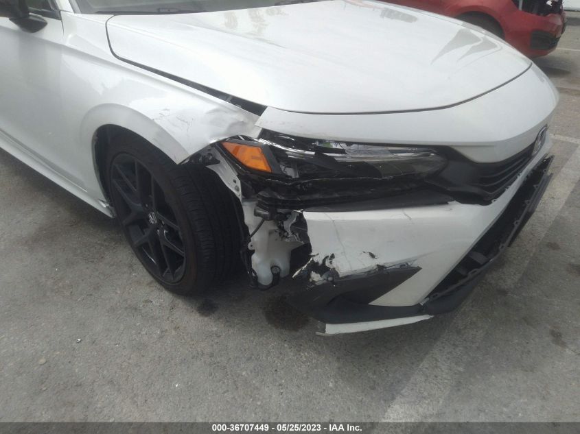 2022 HONDA CIVIC SEDAN SPORT - 2HGFE2F52NH606298