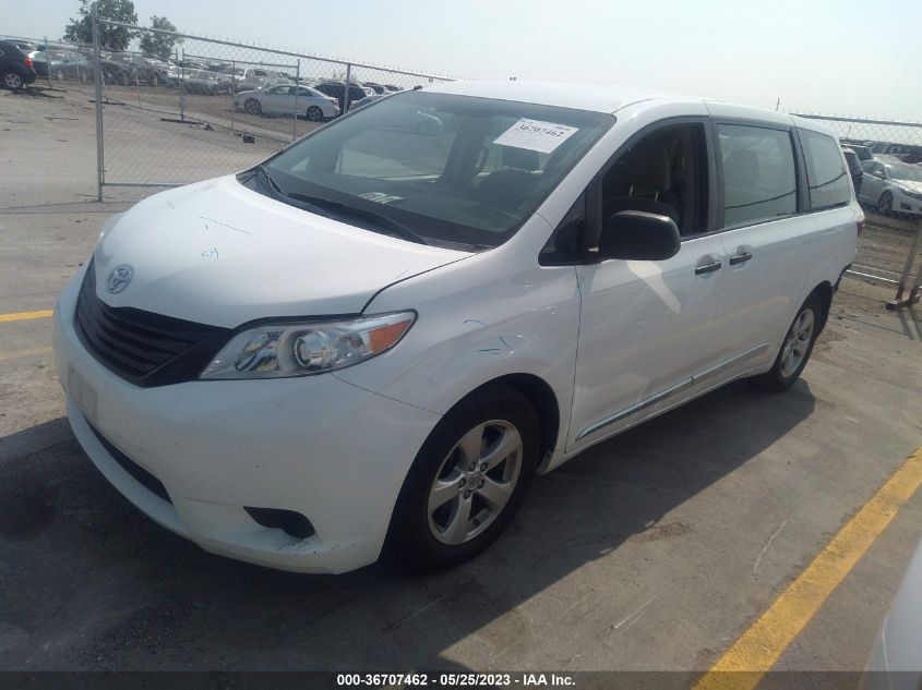 2016 TOYOTA SIENNA L - 5TDZK3DC1GS756936