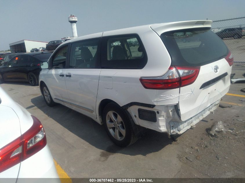2016 TOYOTA SIENNA L - 5TDZK3DC1GS756936